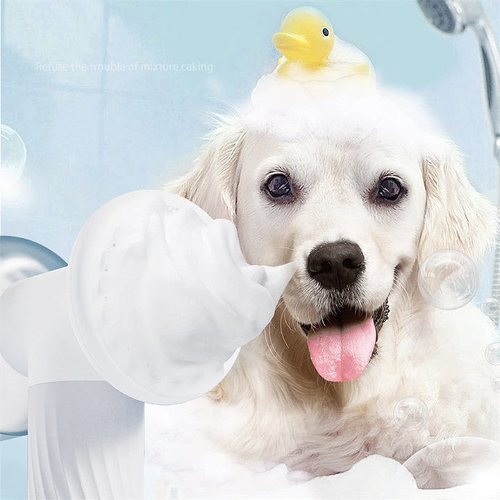 Transform Your Pet Bathing Experience with the Automatic Foaming Dog Cat Bath Brush