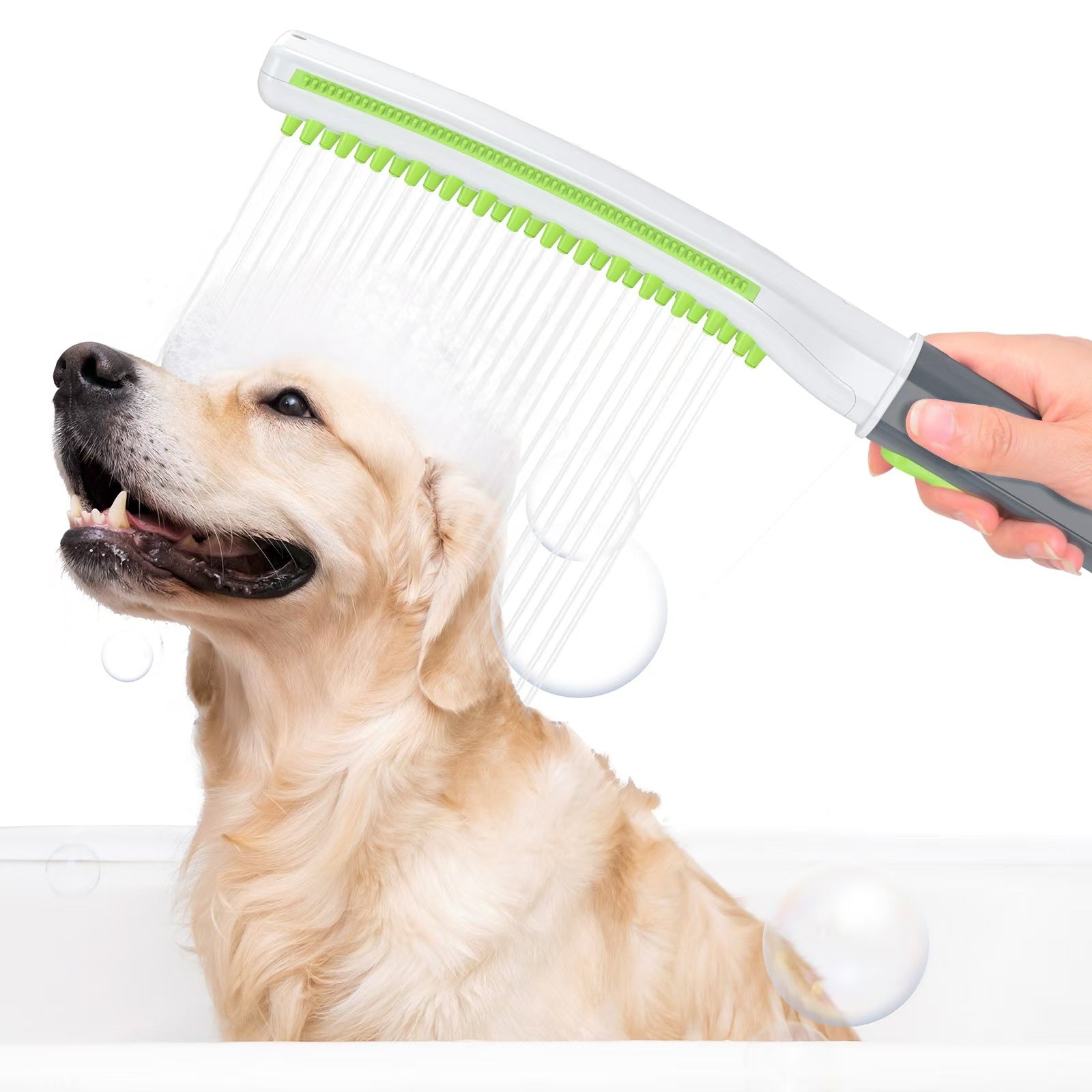 Pet Bathing Brush Showerhead Bath Brush