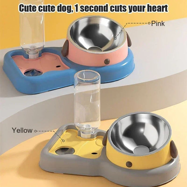 Pet Feeding Bowls And Drinkers 15-Degree