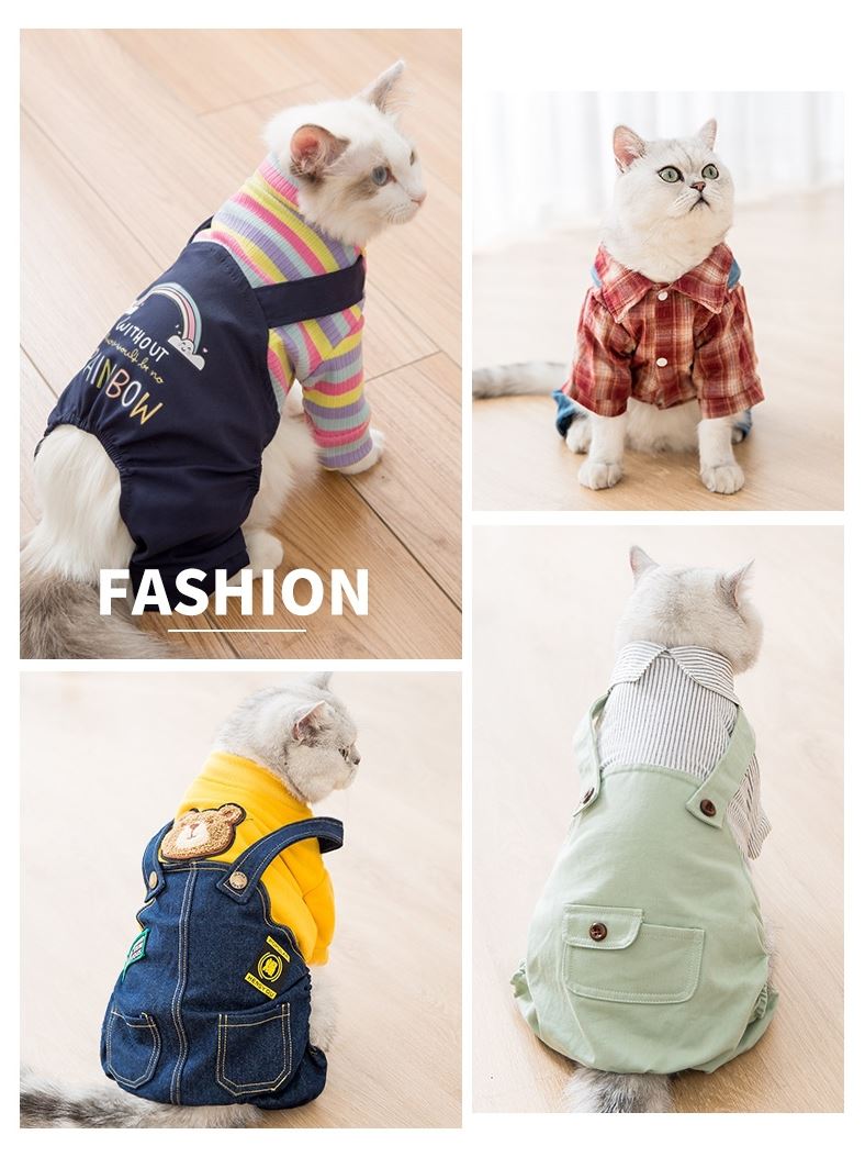 Cat Clothes Bib Autumn And Winter Clothes