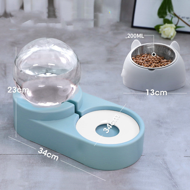 Kitten Water Drinking Bowl Feeding Container