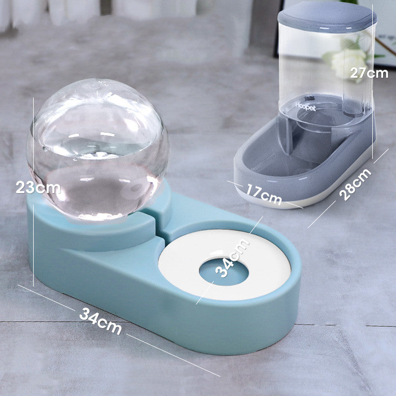 Kitten Water Drinking Bowl Feeding Container