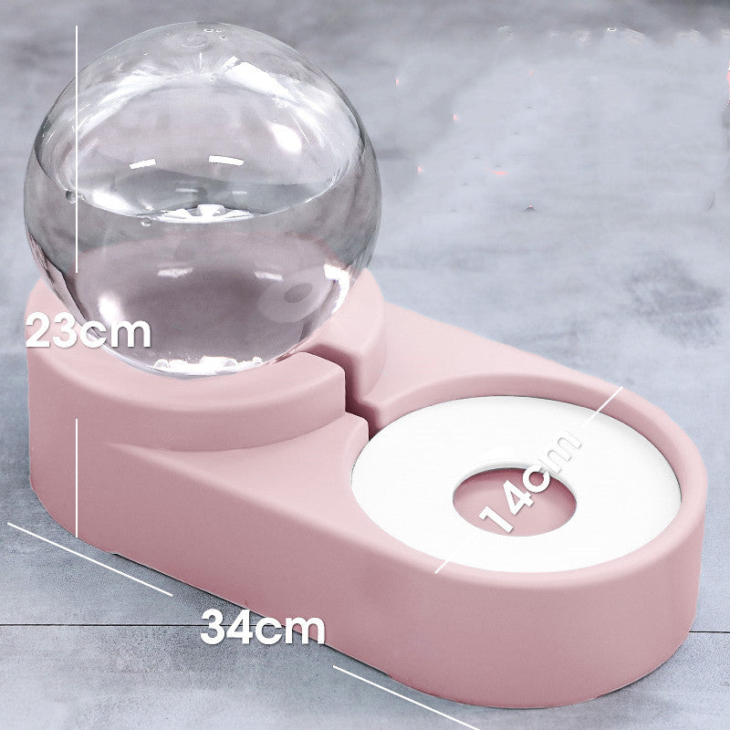 Kitten Water Drinking Bowl Feeding Container
