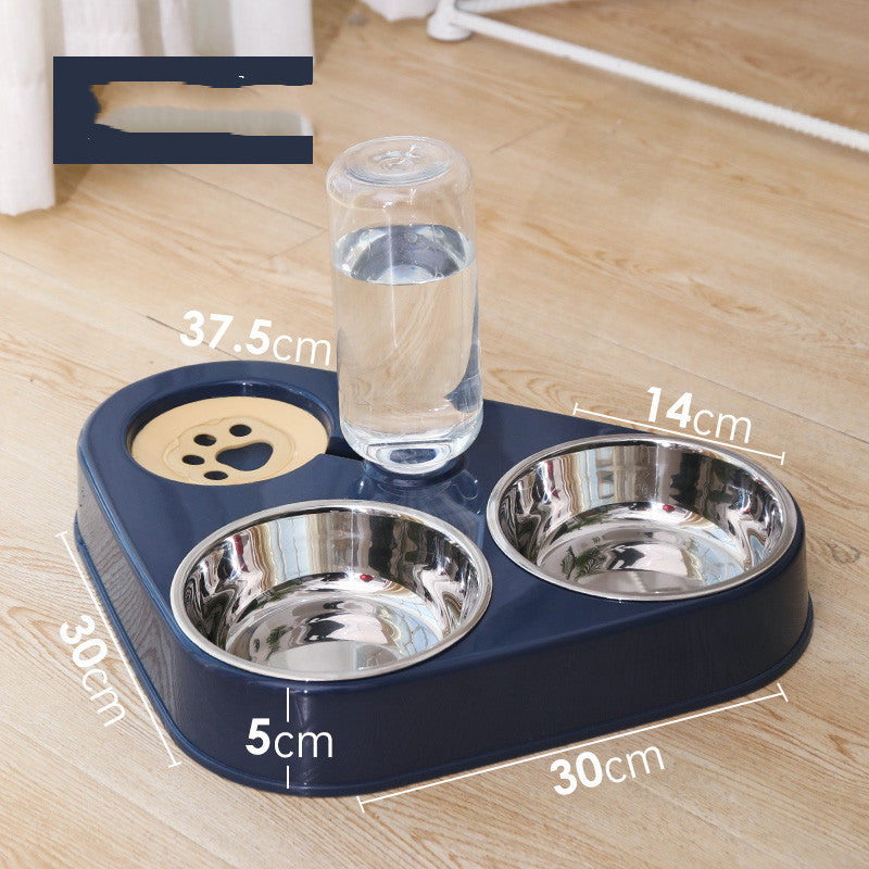Automatic Drinking Dog Food Bowl