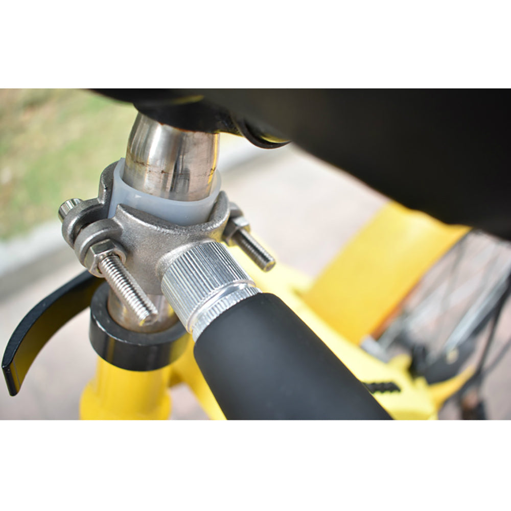 Stainless Steel Bike Leash for Dogs