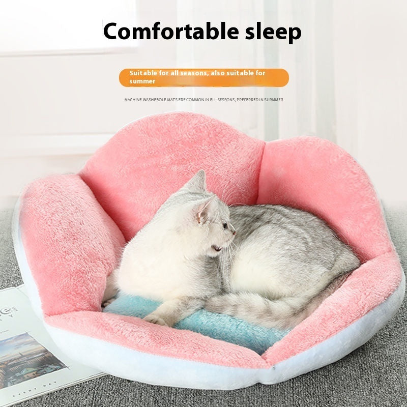 Internet Celebrity Dog's Paw Cat Nest Dog Bed