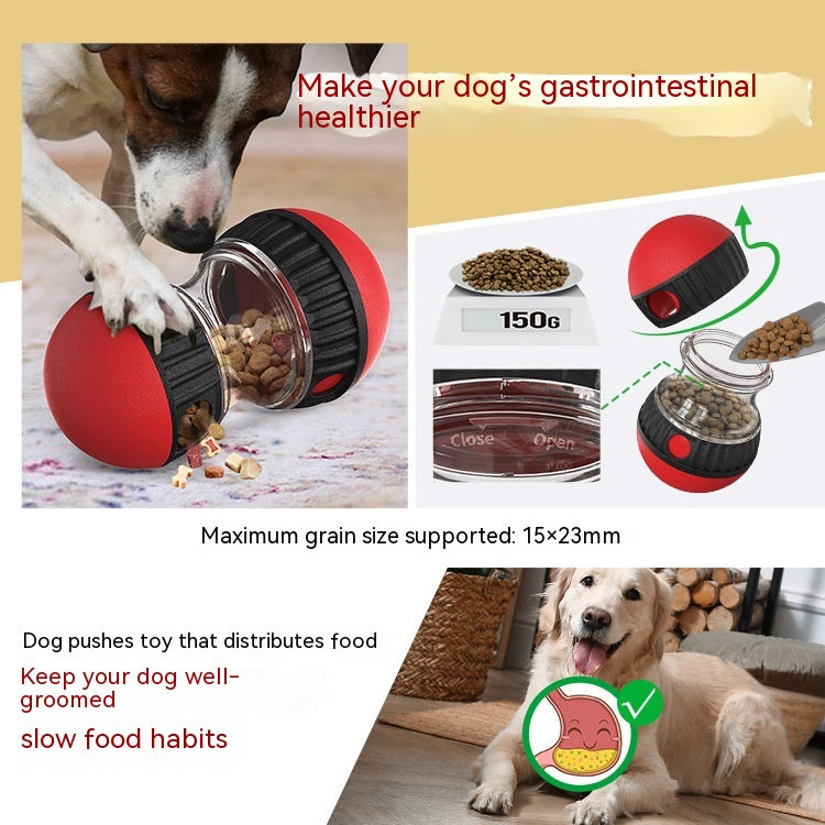 Food Dispensing Dog Toy Tumbler Leaky Food