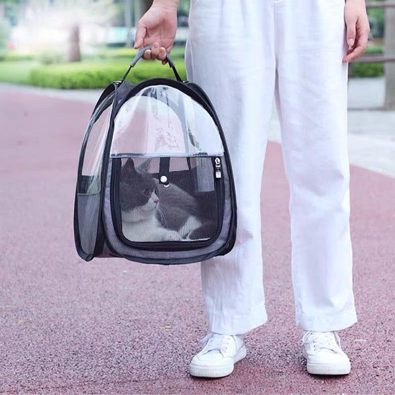 Pet Suitable Transparent Hand Cat Bag