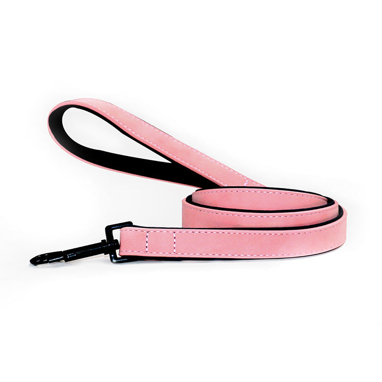 Pet Dog Leather Leash Pull-resistant