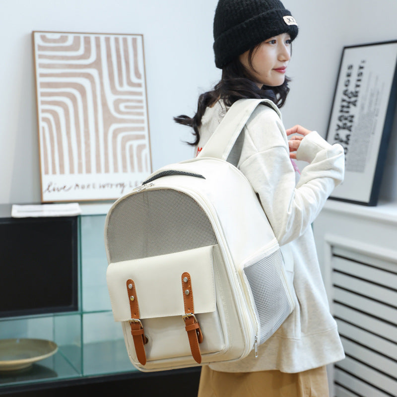 Pet Bag Portable Backpack Breathable