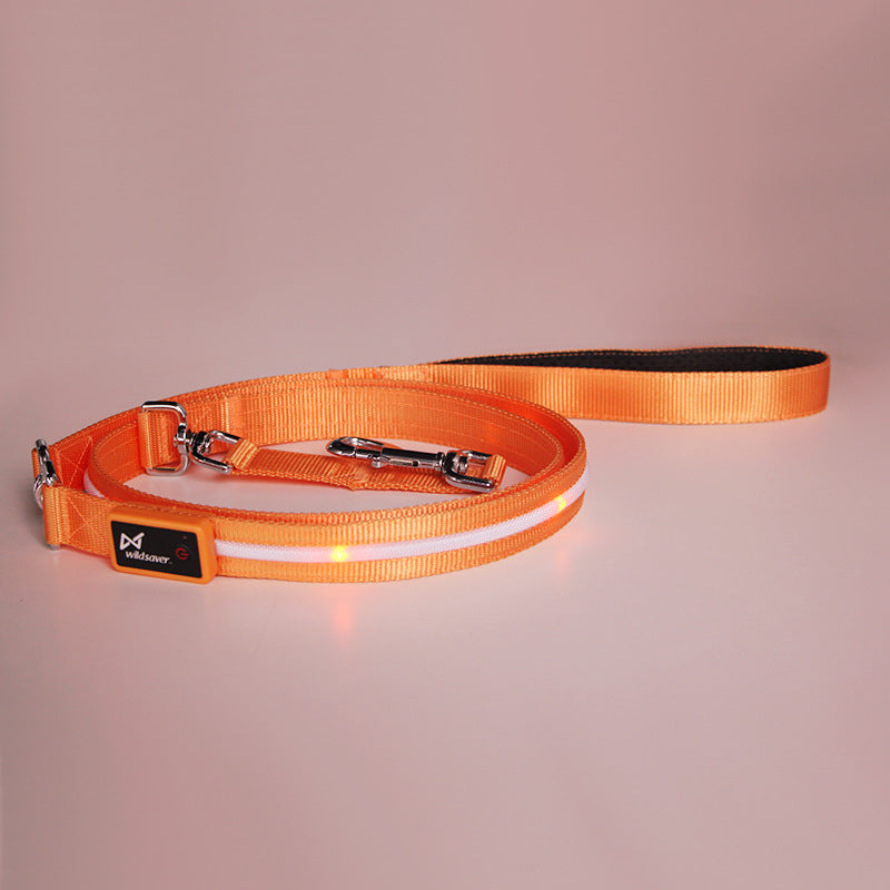 LED USB Charging Luminous Pet Leash