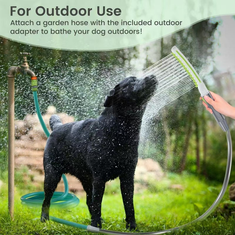 Pet Bathing Brush Showerhead Bath Brush