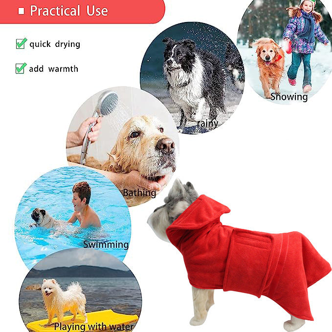 Pet Super Absorbent Fiber Bath Towel