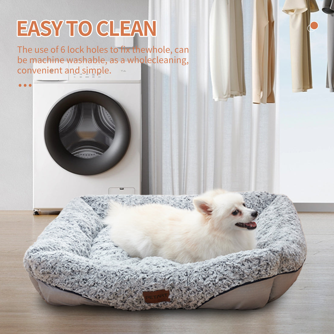 Removable Cushion Calming Dog Sofa Beds