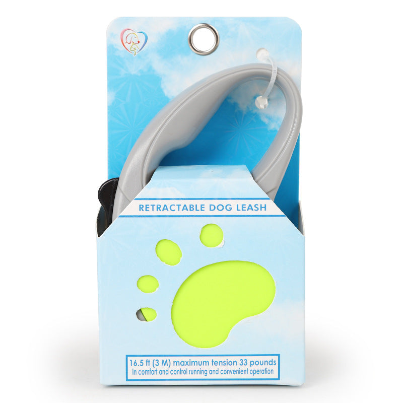 Two-color Small And Medium Pet telescopic Leash