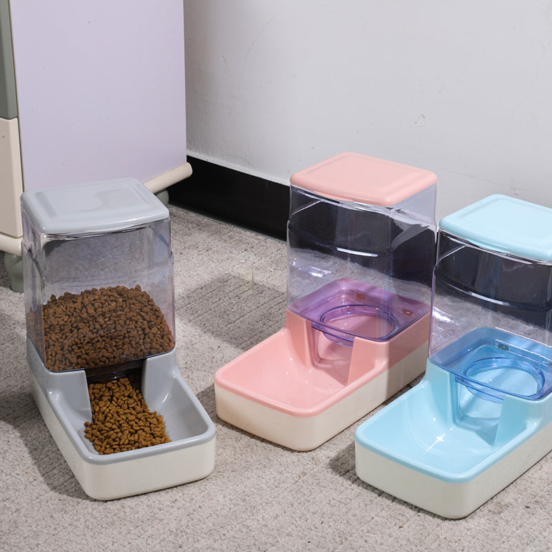 Fully Automatic Pet Feeding And Drinking Device