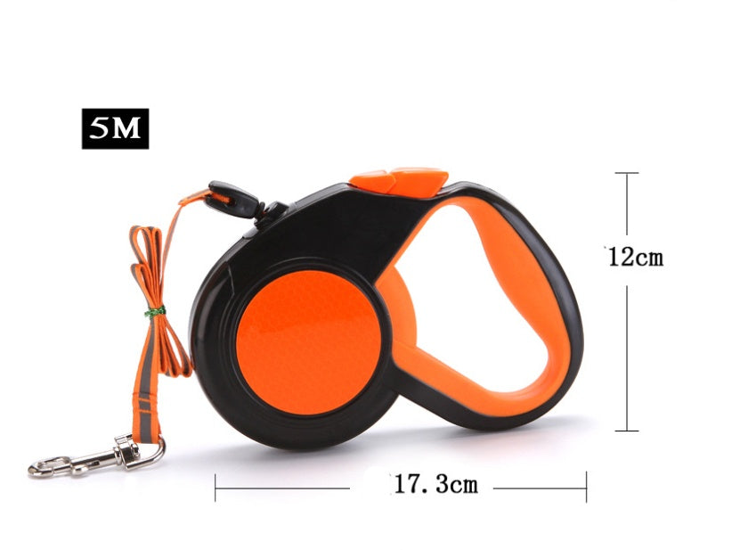Pet Leashing Device Automatic Retractable Reflective