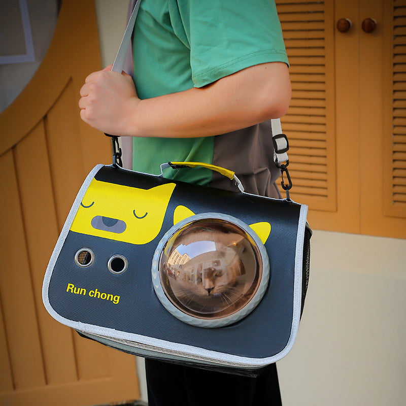 Portable Pet Bag Transparent Cat Cage