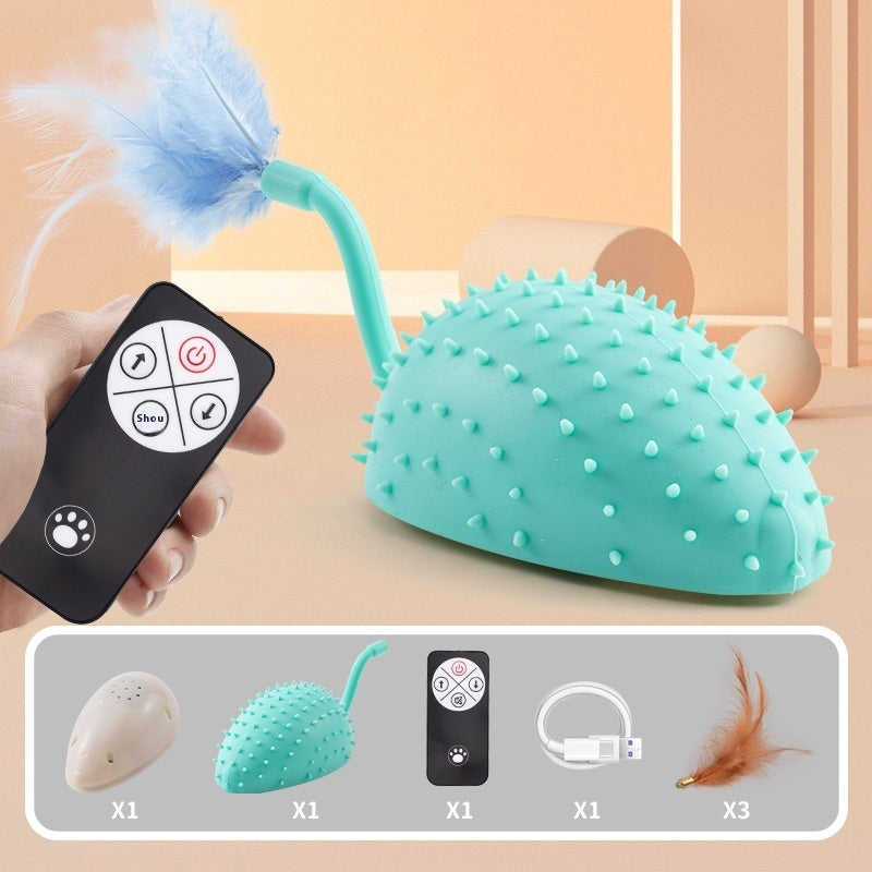 Remote Control Silicone Mouse Cat Toy