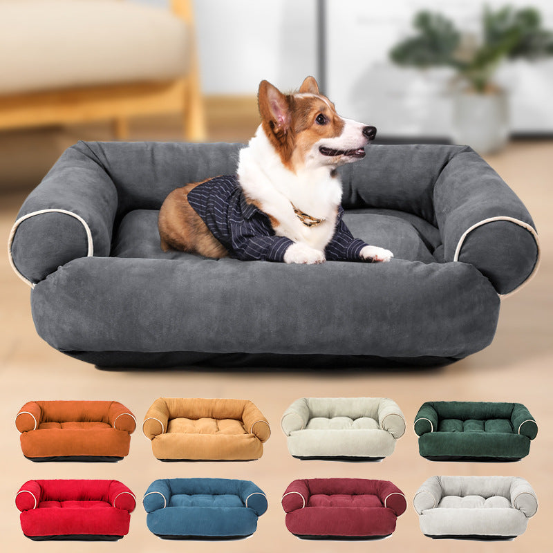 Dog Bed Sleeping Sofa Pet Winter Warm
