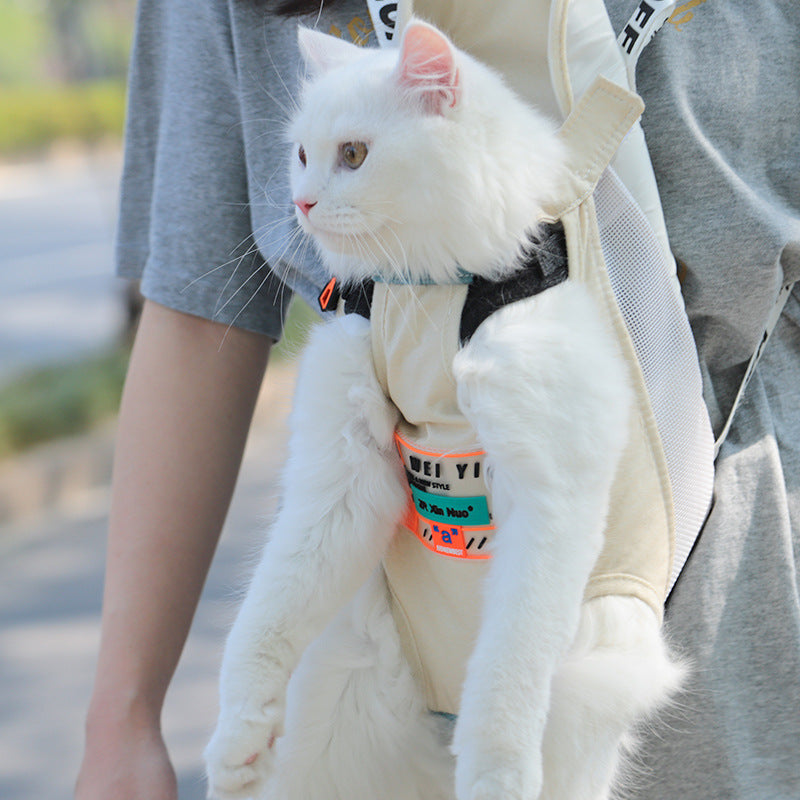 Portable Backpack Carry Pet Shoulders