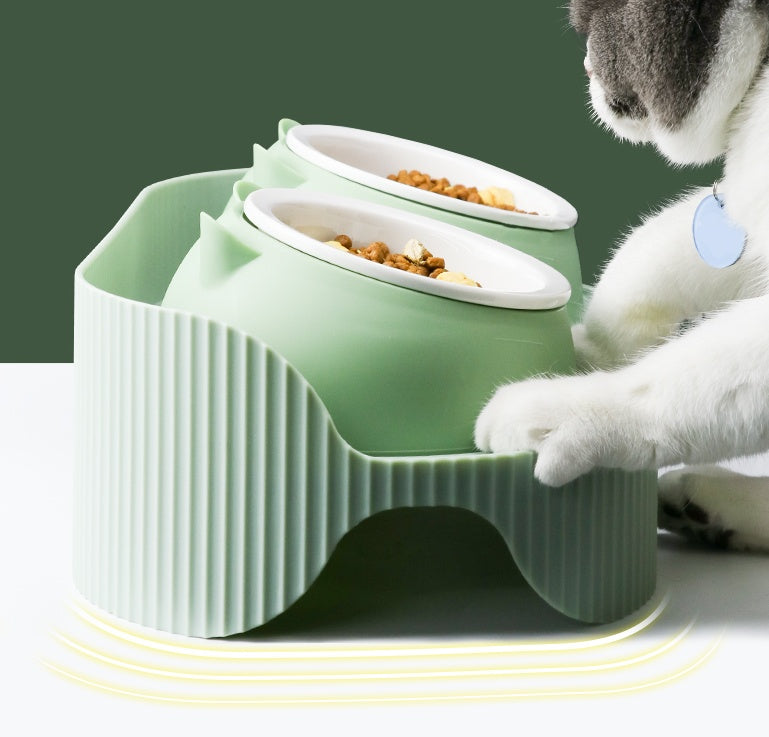 Pet Cat Bowl Ceramic Food Bowl
