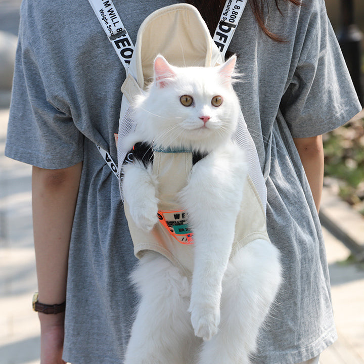 Portable Backpack Carry Pet Shoulders