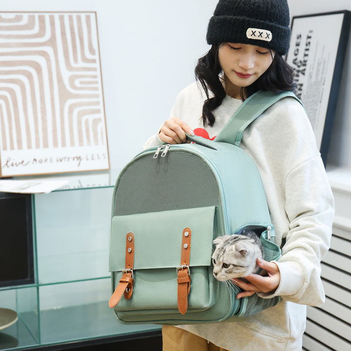 Pet Bag Portable Backpack Breathable
