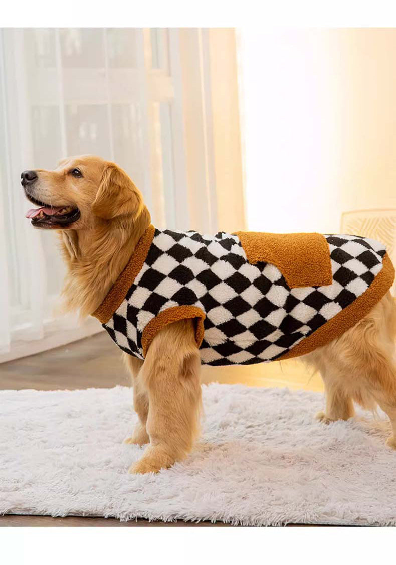 Fluffy Jacket Vest Cotton-padded Clothes