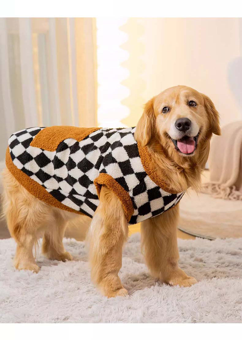 Fluffy Jacket Vest Cotton-padded Clothes