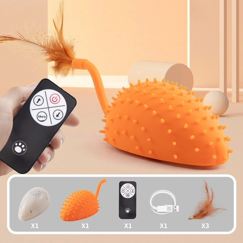 Remote Control Silicone Mouse Cat Toy