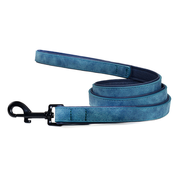 Pet Dog Leather Leash Pull-resistant