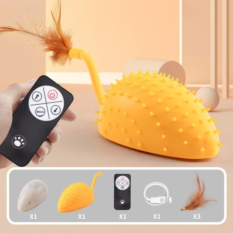 Remote Control Silicone Mouse Cat Toy