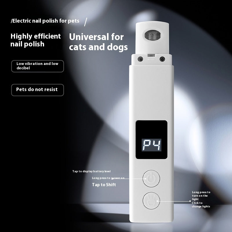 Pets Nail Piercing Device With Light