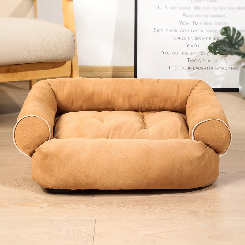 Dog Bed Sleeping Sofa Pet Winter Warm