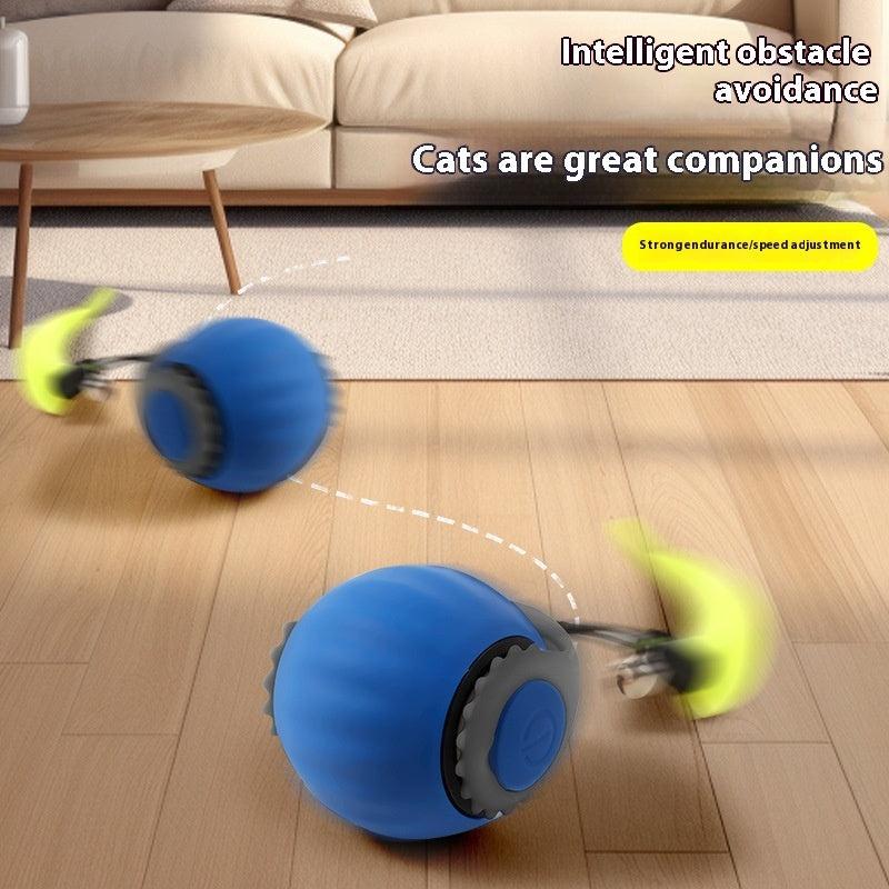 Pet With Gravity Sudden Ball Cat Toy