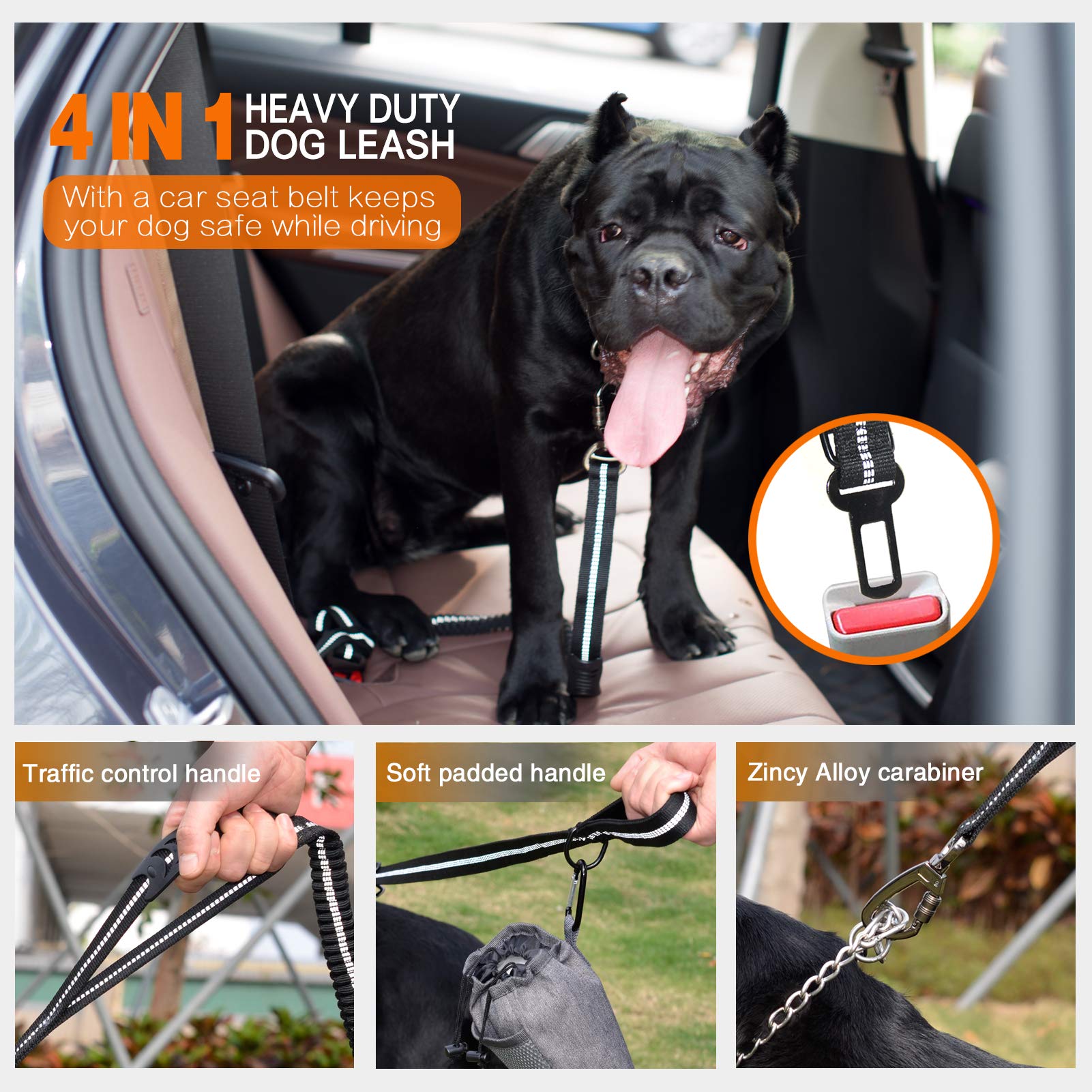 Going Out Explosion-proof Rush Dog Leash