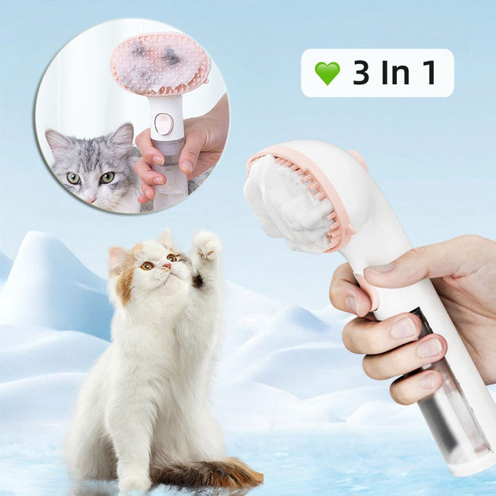 3 In 1 Pet Steam Brush Pet Cleaning Comb
