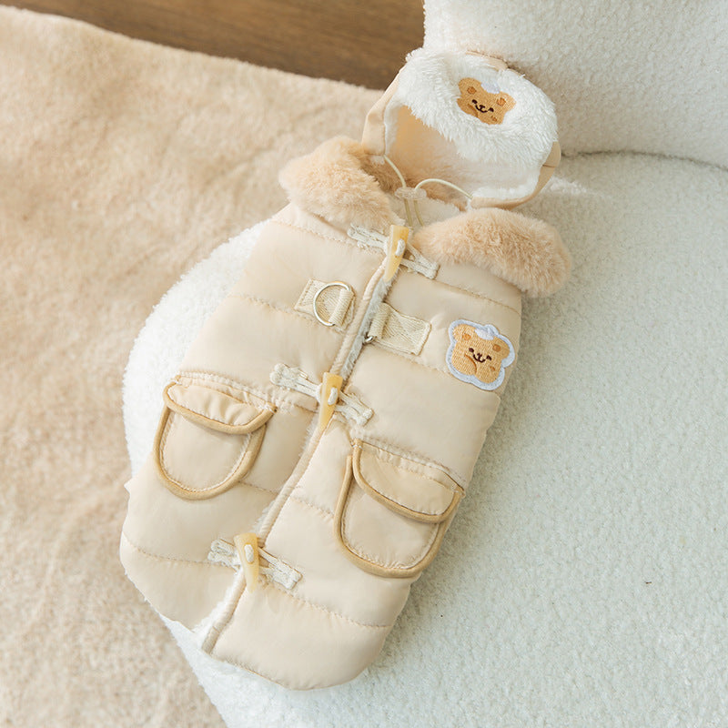 Thickened Cotton-padded Clothes Anti-lint