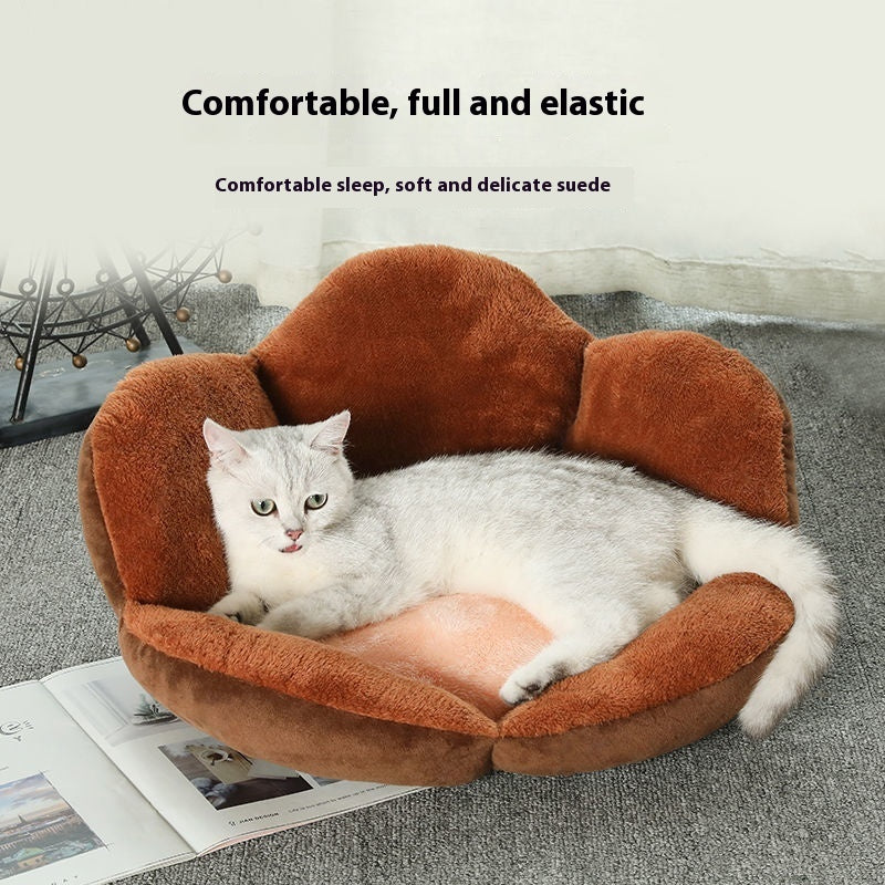 Internet Celebrity Dog's Paw Cat Nest Dog Bed