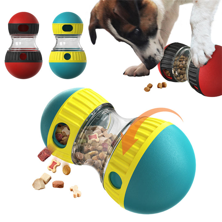 Food Dispensing Dog Toy Tumbler Leaky Food