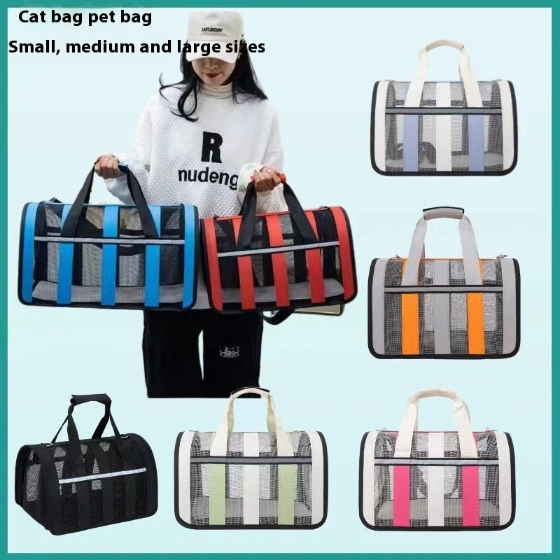 Outdoor Crossbody Portable Pet Cat Bag