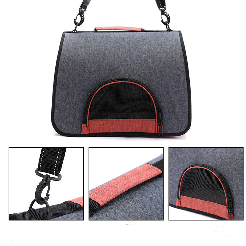 Foldable One-shoulder Portable New Pet Bag