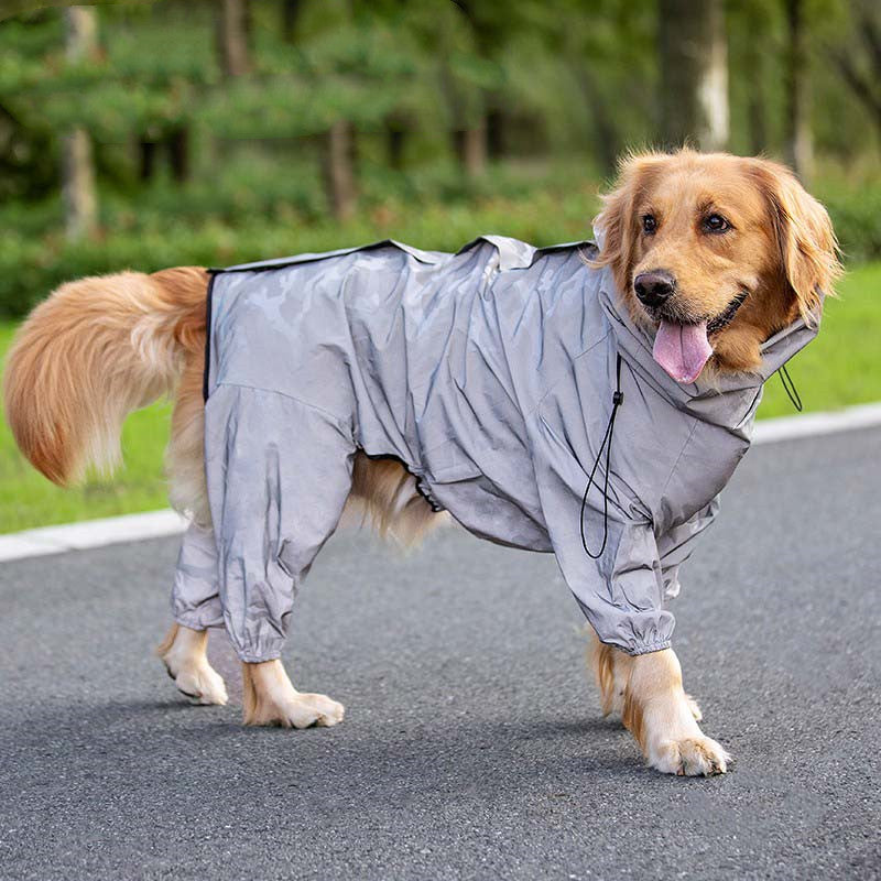 Waterproof Reflective Coat For Large Dogs