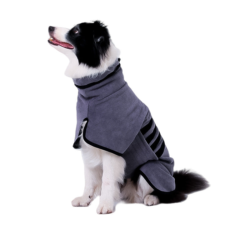 Dog Bathrobe Pet Bath Cat Towel