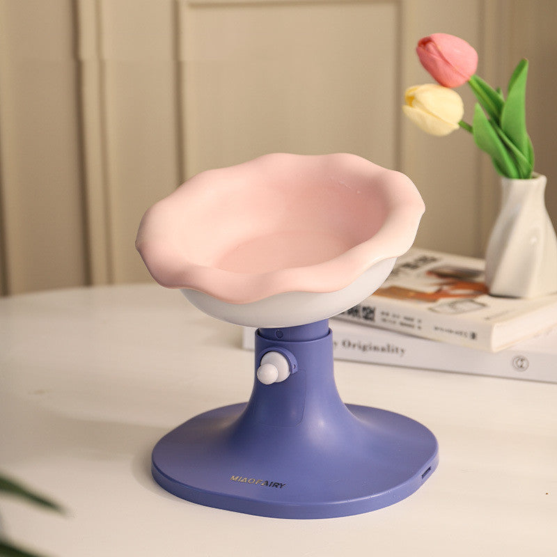Lifting Ceramic Cat Feeding Bowl Pet Tableware