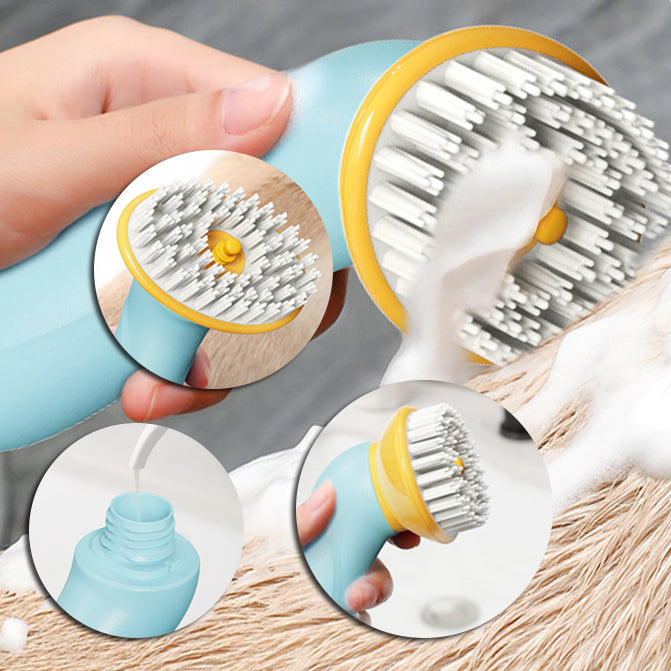 Hand-held Pet Bath Brush Bath Brush