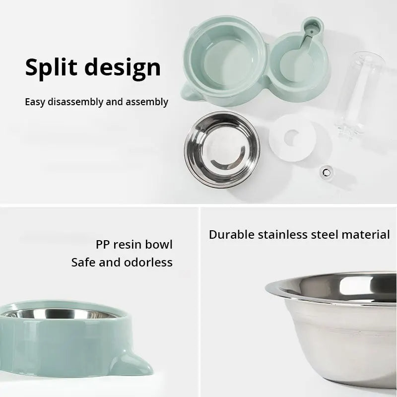 Automatic Food Water Feeder Container