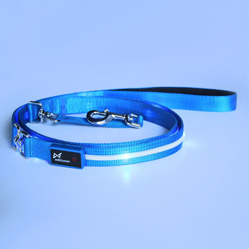 LED USB Charging Luminous Pet Leash