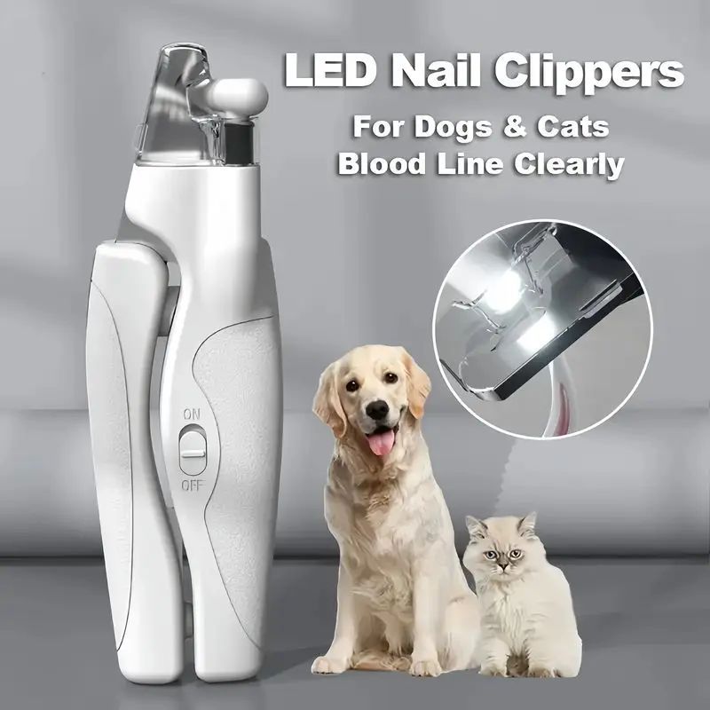 Pet Nail Clippers With Light For Dogs And Cats